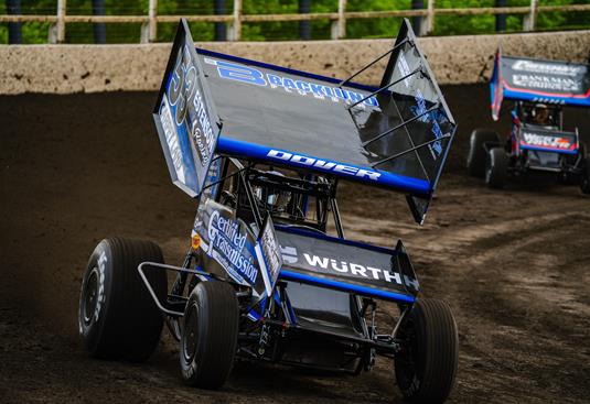 Dover Continues Charging at Huset’s Speedway for Fifth Top-10 Finish of Season