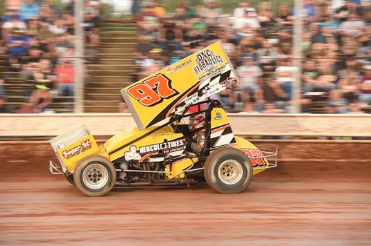 Wilson Charges From 24th to Sixth During All Star Show at Attica Raceway Park
