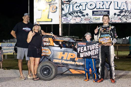Soares, Gossard, and Roberts Race to Victory in NOW600 Jayhusker Region Action at Jefferson County Speedway!