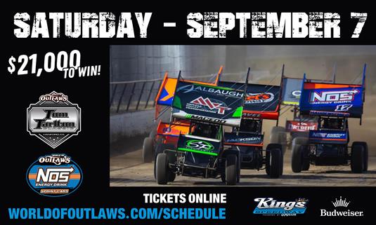 WORLD OF OUTLAWS / TOM TARLTON CLASSIC - SAT. SEPT 7