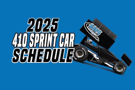 BAPS Motor Speedway Announces Expanded 2025 Schedule for 410 Sprint Car Events