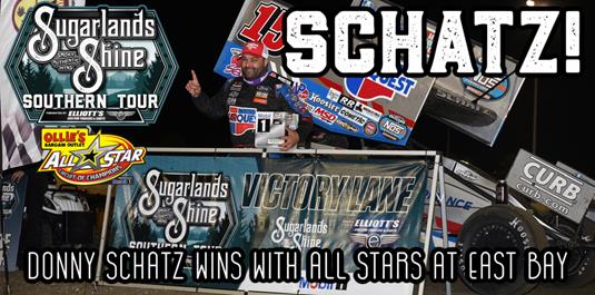 Donny Schatz wins second All Star feature in three starts during visit to East Bay
