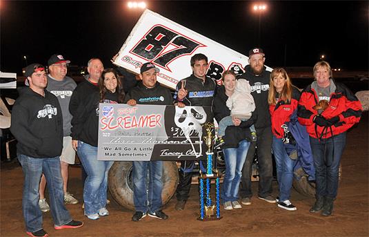 Reutzel Rallies to win Thursday STN Sprint Screamer