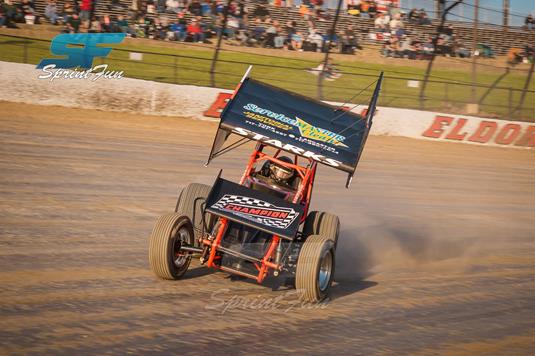 Starks Drives to 13th-Place Result at Eldora During World of Outlaws Season Debut