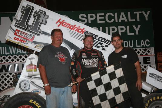 Four Score: Kraig Kinser Wins at Beaver Dam to Earn Fourth Victory of 2012