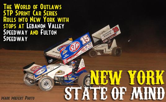 The World of Outlaws STP Sprint Car Series Swings through New York State