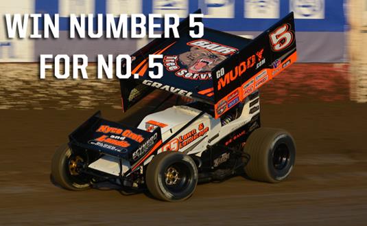Win Number Five for the No. 5 of David Gravel