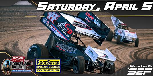 POWRi 410 Outlaw Sprint Season Opener: Thunder at Lake Ozark – April 5!