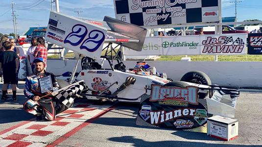 Bruce Sweeps 350 Super Features on Independence Weekend at Oswego