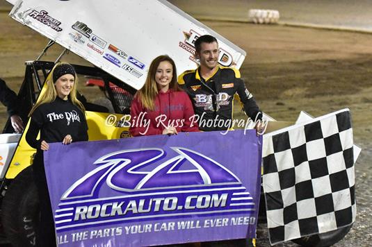 Hagar Wins USCS Mid-South Championship After Flip Flop 50 Victory at Riverside International Speedway