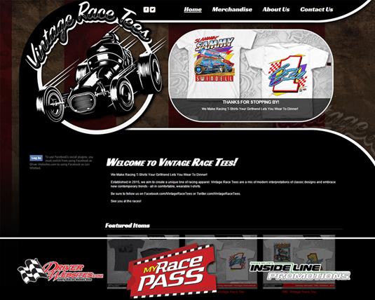 Driver Websites Creates Business Website for Vintage Race Tees