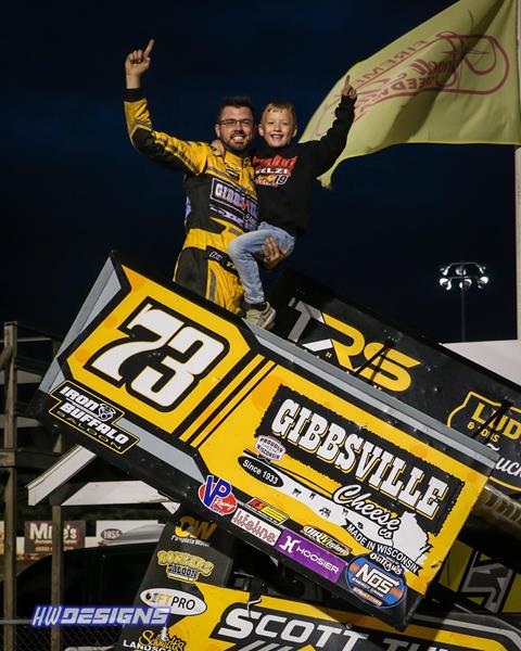 Dominant Performance: Thiel Claims Victory in Green to Checkered at the Prairie.
