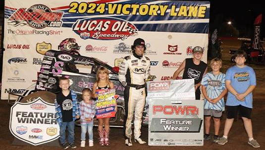 Chase Howard Captures Night Two Victory with POWRi WAR in Hockett/McMillin Memorial