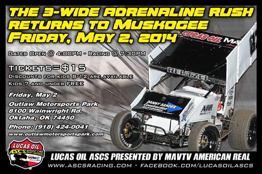 Coming Up: Lucas Oil ASCS at Outlaw Motorsports Park