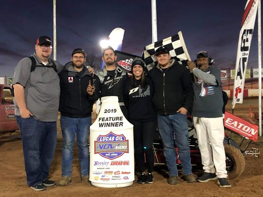 Flud and Timms Capture Lucas Oil NOW600 Series Season Finale at Arkoma Speedway En Route to Earning Season Championships
