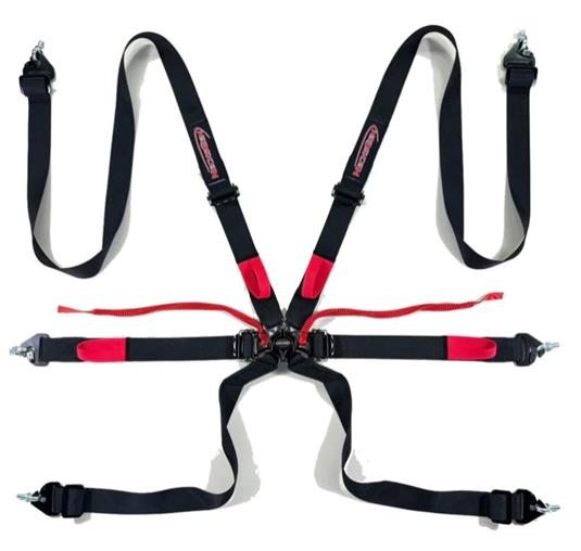 NecksGen Camlock 6 Point Racing Harnesses