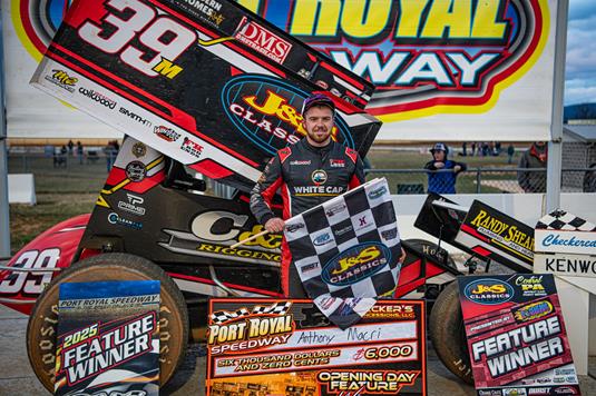 Anthony Macri and Rick Eckert Pick Up Opening Day Victory