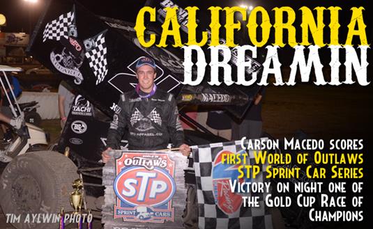 Carson Macedo Beats the Outlaws at the Gold Cup