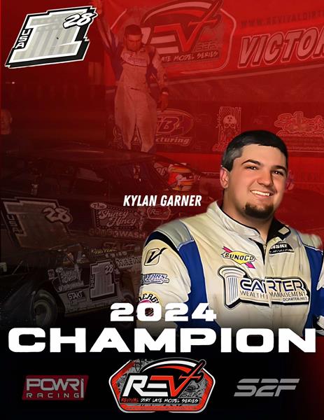 Kylan Garner Claims Inaugural Revival Dirt Late Model Series Championship Title; Adrien Hickman Takes Rookie of the Year Honors