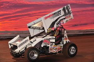 Kraig Kinser Finishes Seventh on First Night of the National Open at Williams Grove