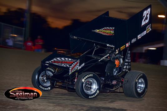 Starks Showcases Speed at World Finals, Nearly Scores First World of Outlaws Win