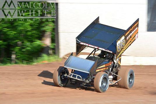 Starks Registers Top 10 During Dirt Cup Tune-Up at Skagit Speedway