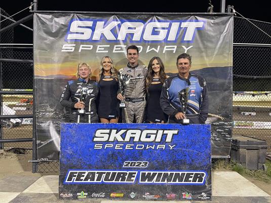 Starks Captures Second Straight Skagit Speedway Championship After Winning Two Features During Season Finale