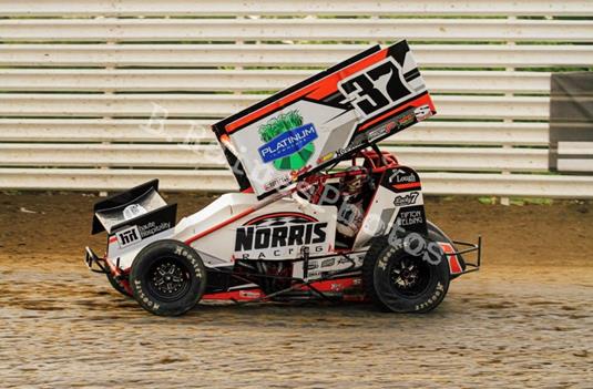 Seventh-place finish at Terre Haute Action Track