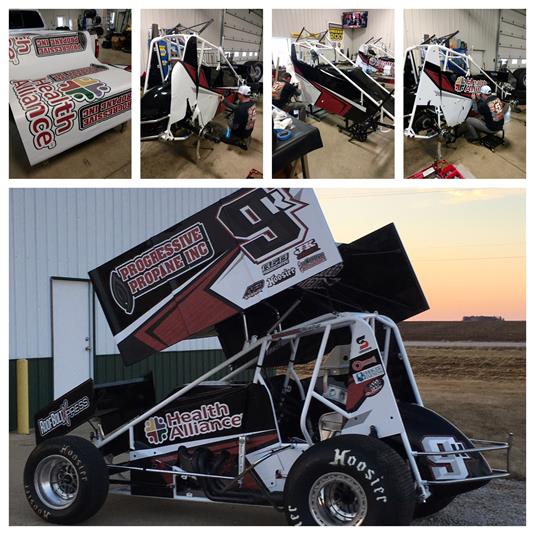 Schuett Preparing for Start of First Season in Winged Sprint Car