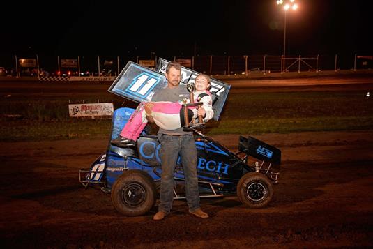 Shyla Ernst wins in dominating fashion at Airport Raceway