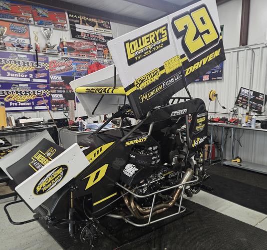 Lane Seratt makes Winged Outlaw debut at Southern Illinois Raceway