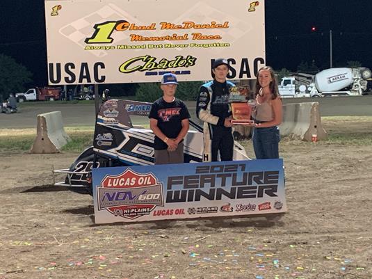 Hinton and Rueschenberg Win During Lucas Oil NOW600 Series Debut at Solomon Valley Raceway