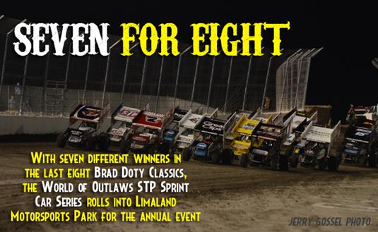 The World of Outlaws STP Sprint Car Series is Seven for Eight at Limaland Motorsports Park