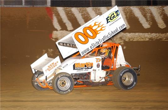 Martin charges to O'Reilly USCS win at Penton Raceway on Friday night	