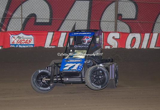 Chase Johnson Earns Podium on Chili Bowl Prelim Night Before Scoring Top 10 During Finale