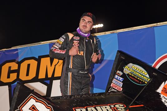 David Gravel is Perfect on Toyota Night #2 at the 57th Annual 5-hour ENERGY Knoxville Nationals presented by Casey’s General Stores!