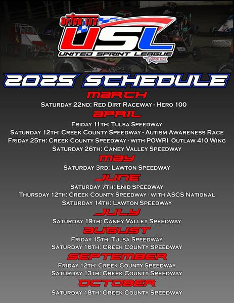 2025 USL Schedule Released