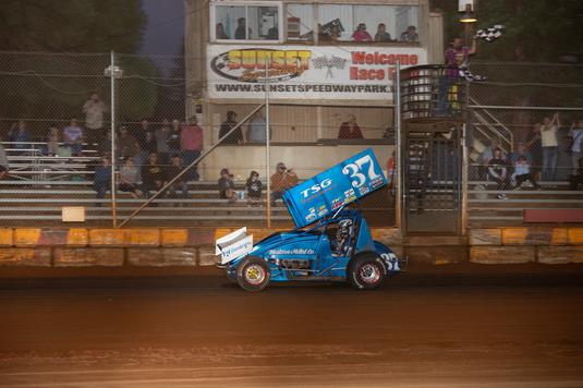 Mitchell Faccinto Scores Second Win Of 2019 Speedweek; First-Ever Win At Sunset Speedway Park