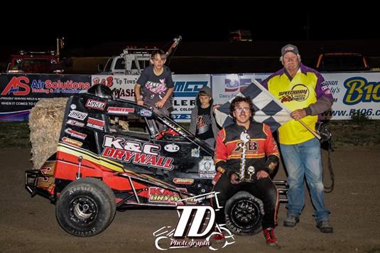 Hunter Rhoades Runs to NOW600 Mile High Region Victory at I-76 Speedway!