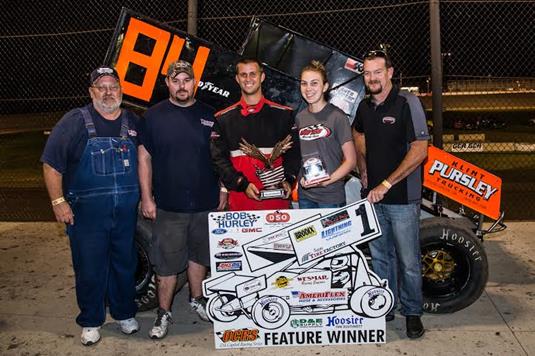 DeCAMP STEALS THIRD WIN AT THE HIGHBANKS