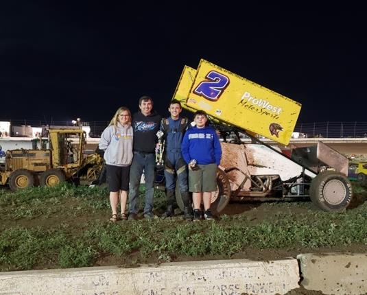 Setters Scores Third Straight Rocky Mountain Sprint Car Series Victory