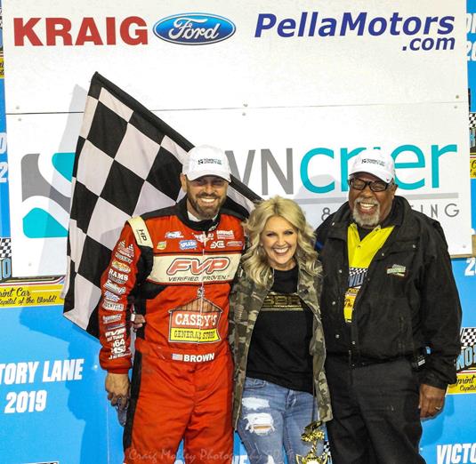 Brian Brown Scores Special Season-Opening Win at Knoxville Raceway