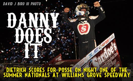 Danny Dietrich Does It at Williams Grove