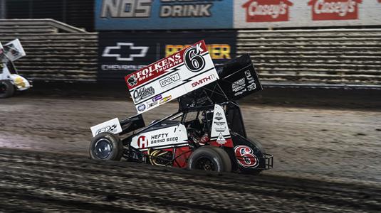 Kaleb Johnson Makes Gains During Challenging Night at Knoxville Raceway