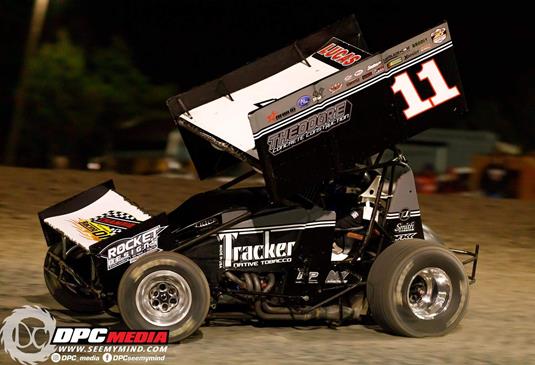 Crockett Charges From 15th to Fourth During Best 360 Sprint Car Outing at Knoxville Raceway Since 2012