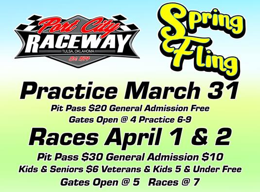 Port City Raceway Spring Fling This Weekend!!