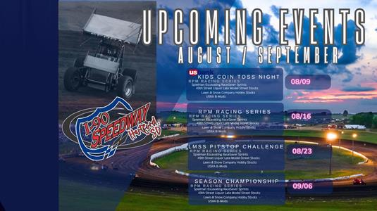 Upcoming Events at I-90 Speedway