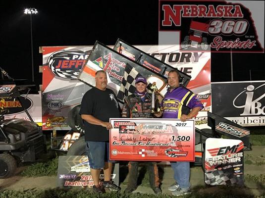 Ledger & Anson find Victory Lane on Motor Parts Central Night