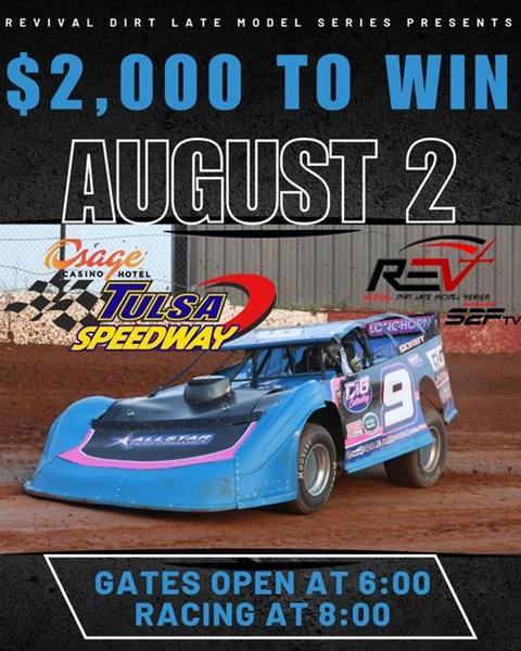 TWO-STATE SWING ON AUGUST 2-3 FOR REVIVAL DIRT LATE MODEL SERIES