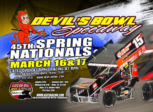 Lucas Oil ASCS Opening 2018 Season With Devil’s Bowl Spring Nationals